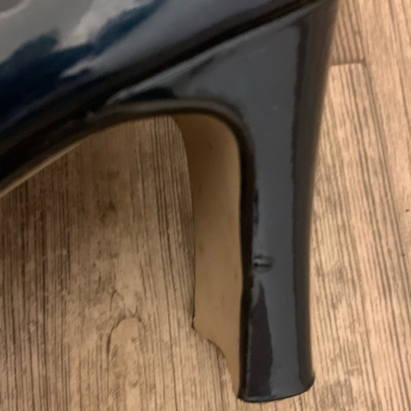 Vintage 90s Y2K Bellini boots in dark blue/teal - Picture 3 of 5